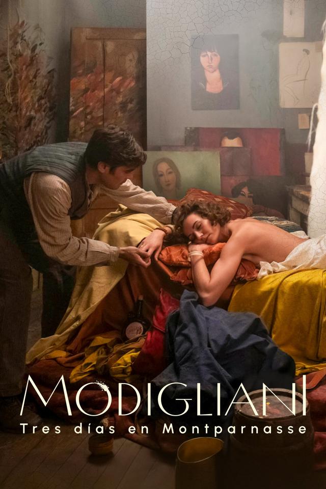 Poster Modigliani: Tres días en Montparnasse