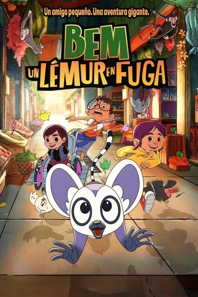 Poster Bem, Un Lémur En Fuga