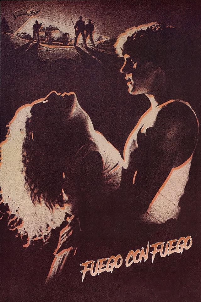 Poster Fire with Fire 1986