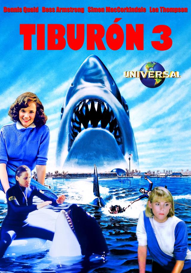 Poster Tiburón 3-D: El Gran Tiburón
