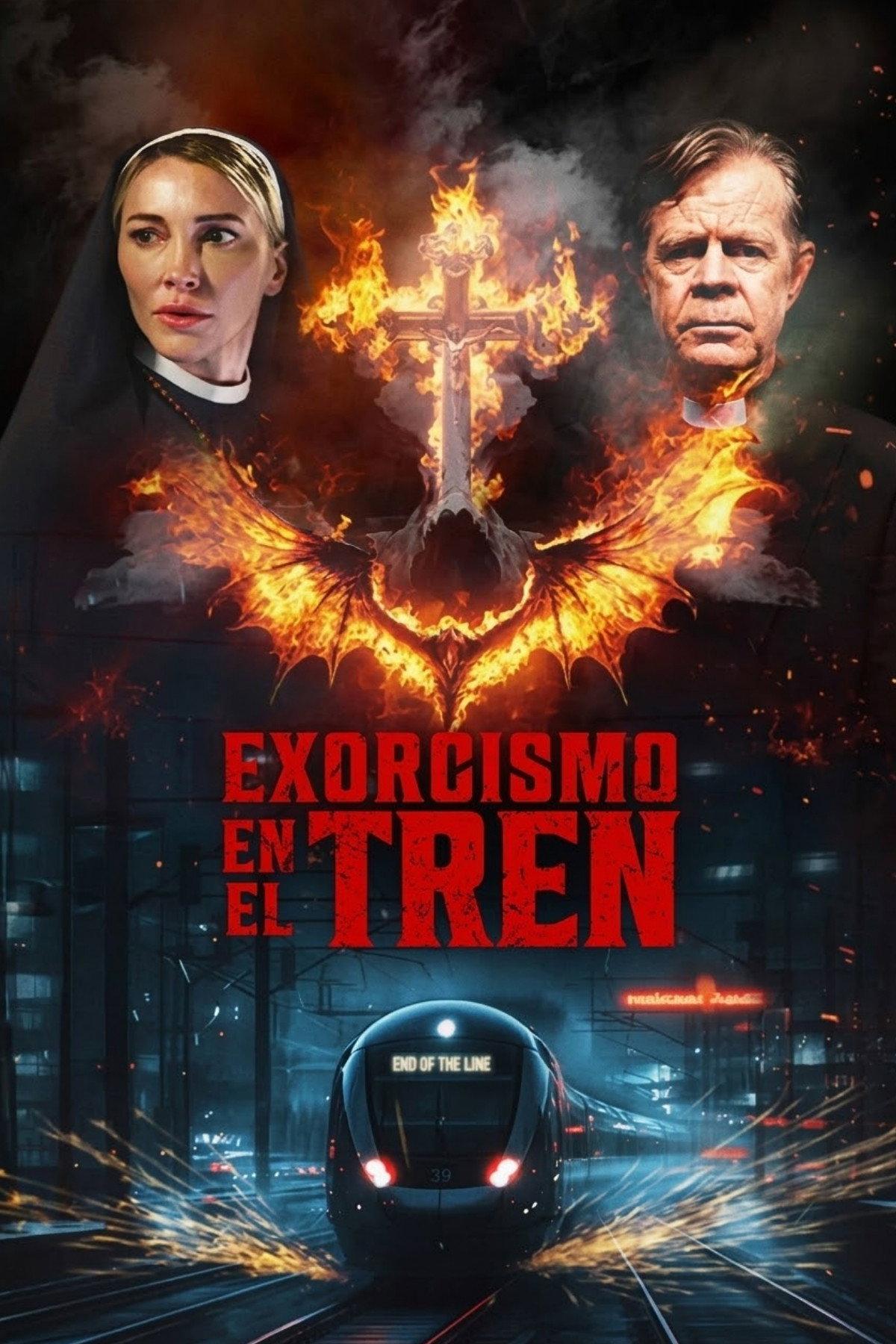 Poster Exorcismo en el tren