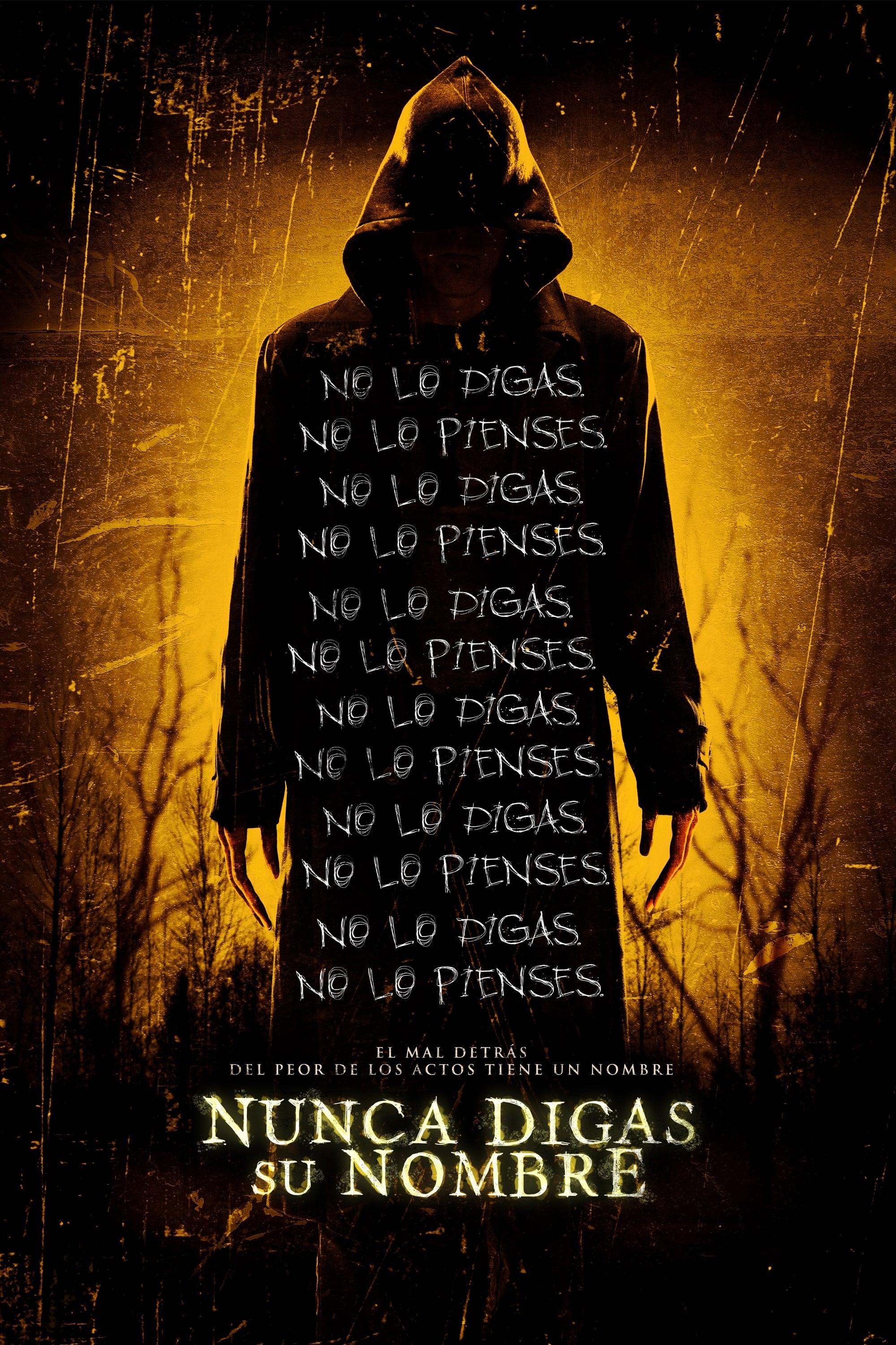 Poster Nunca digas su nombre