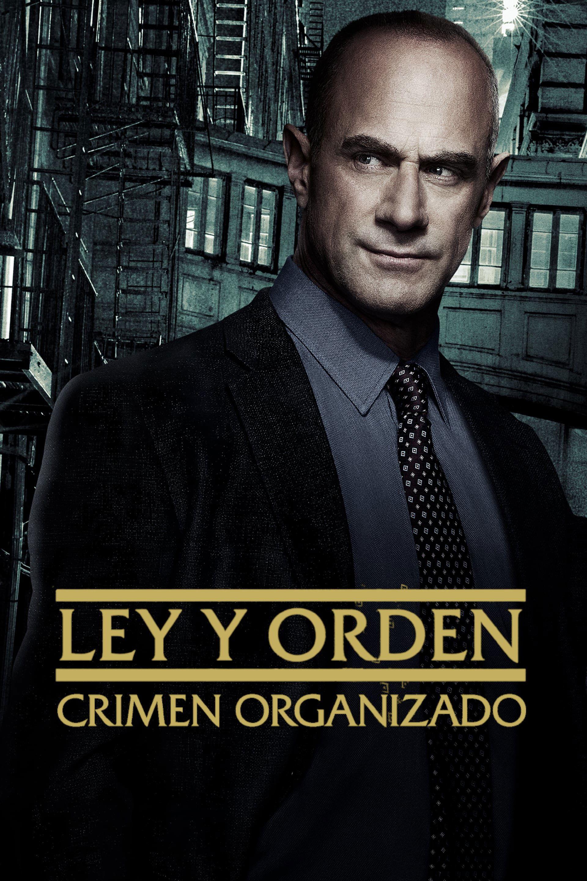 Poster La ley y el orden: crimen organizado