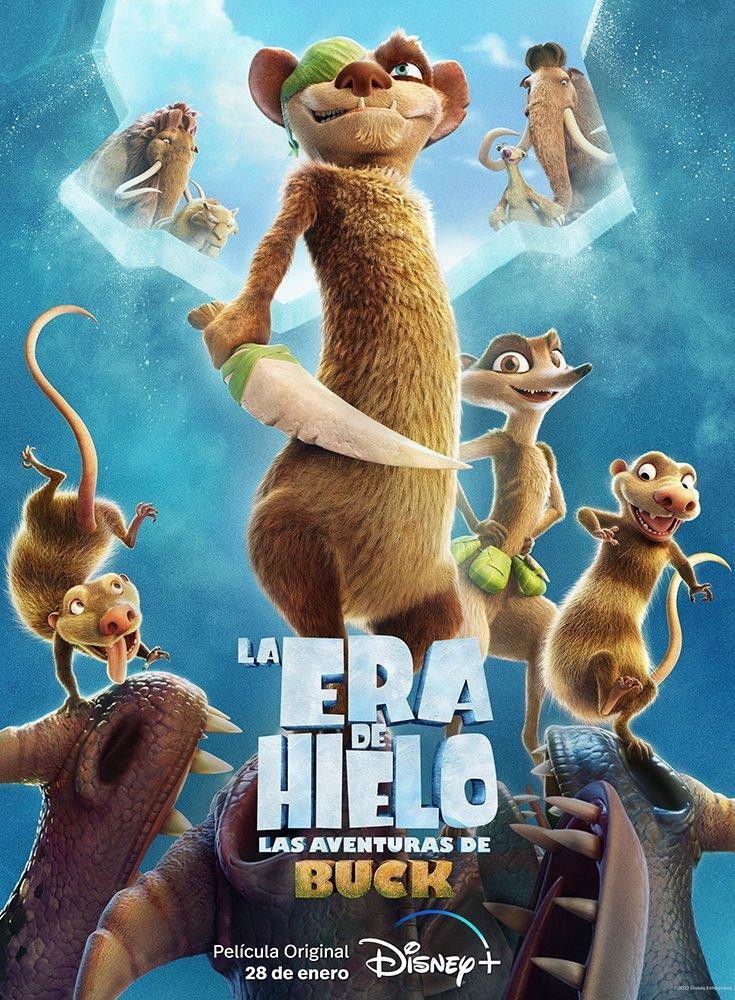 Poster La Era de Hielo: Las aventuras de Buck