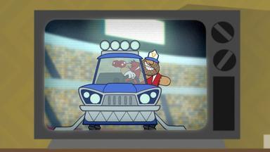 Poster episodio Kick Buttowski: Medio Doble de Riesgo 1x2