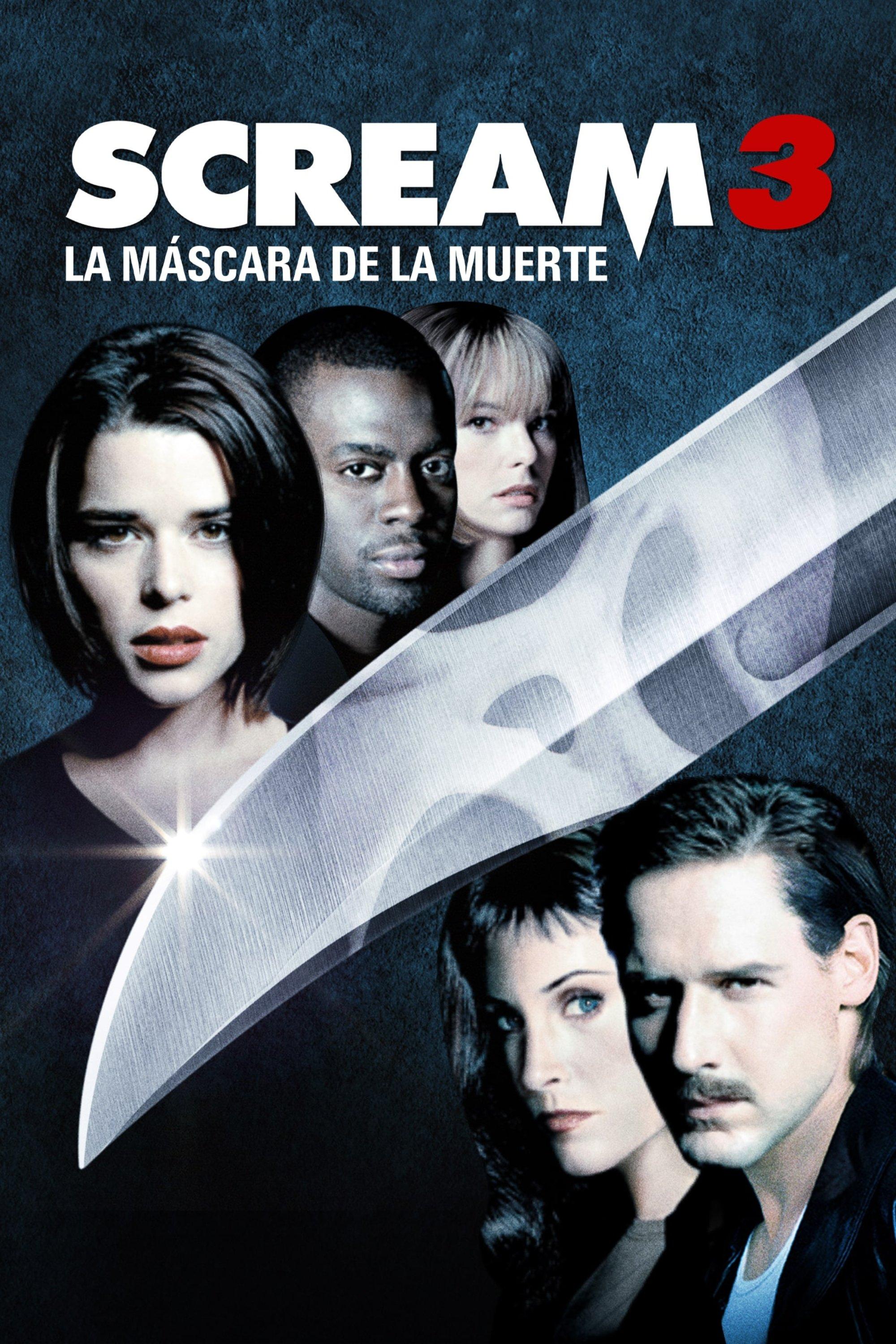 Poster Scream 3: La Máscara de la Muerte