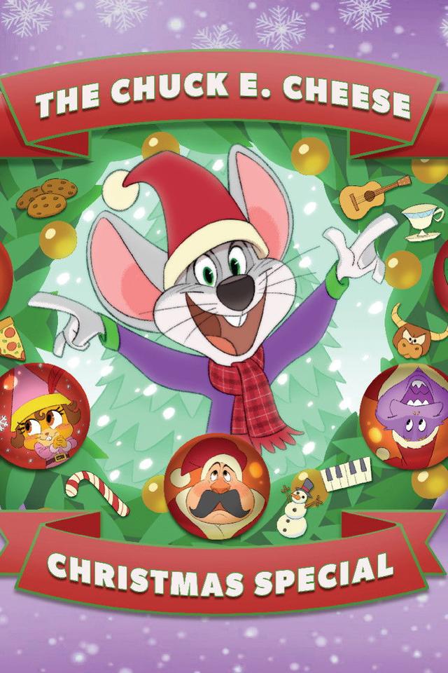 Poster Chuck E. Cheese Especial de Navidad