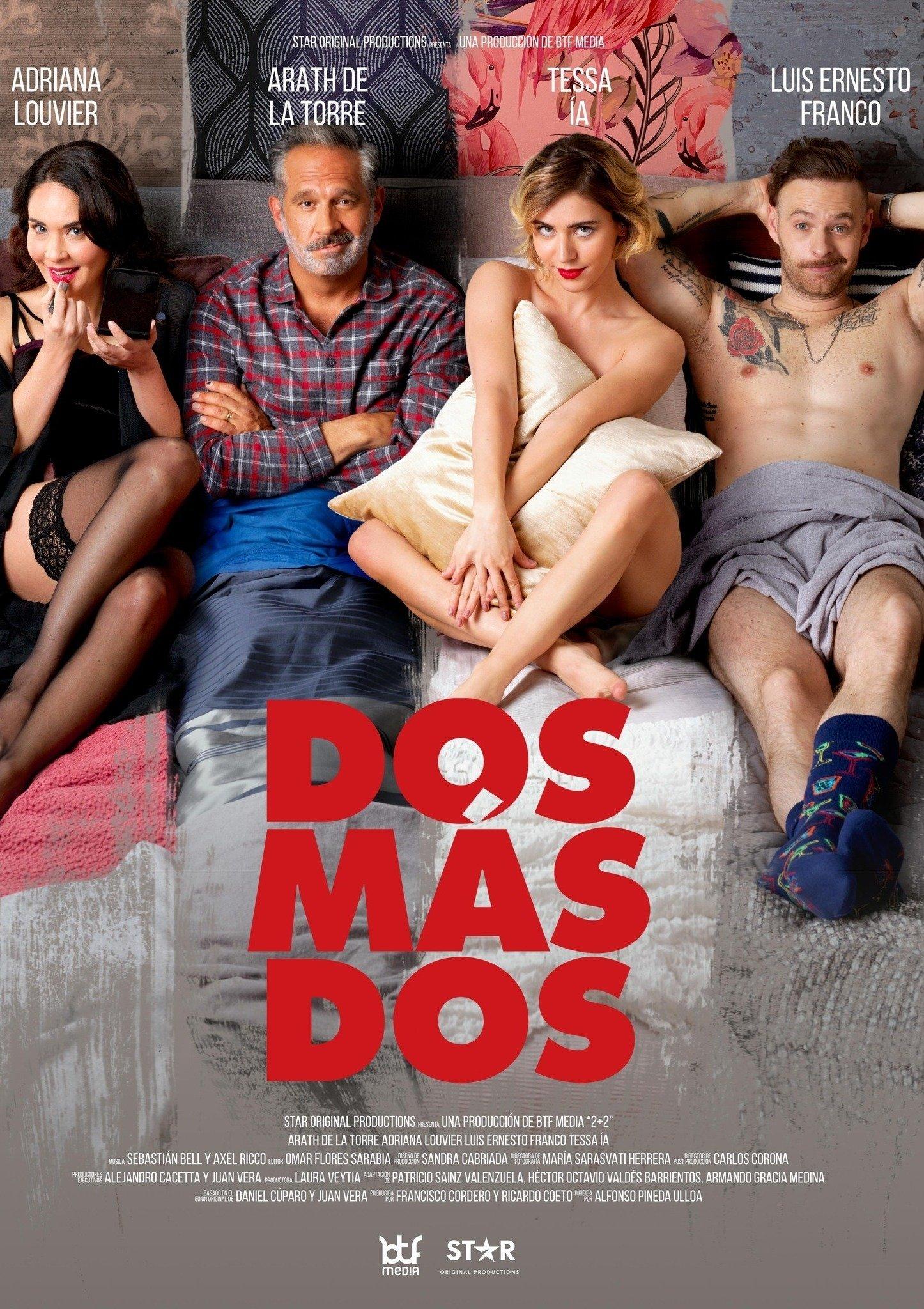 Poster Dos más dos