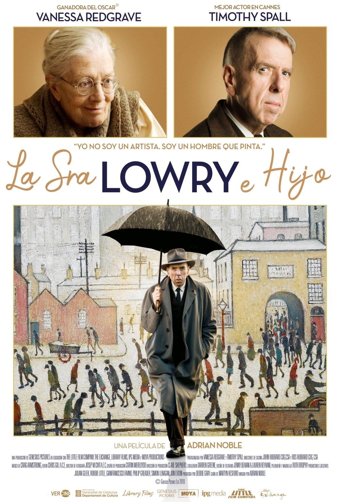 Poster Mrs Lowry & Son