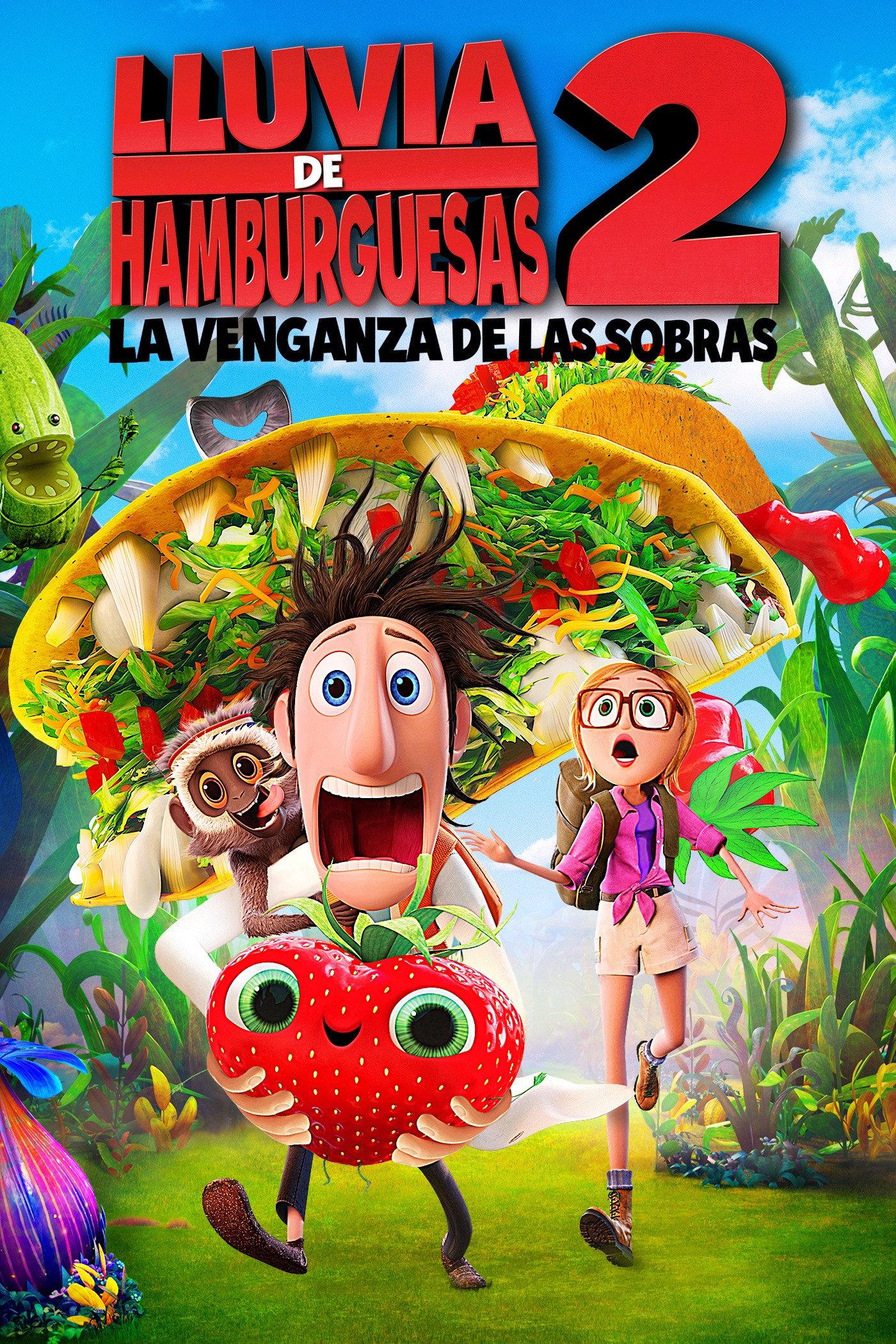 Poster Lluvia de Hamburguesas 2: La Venganza de las Sobras