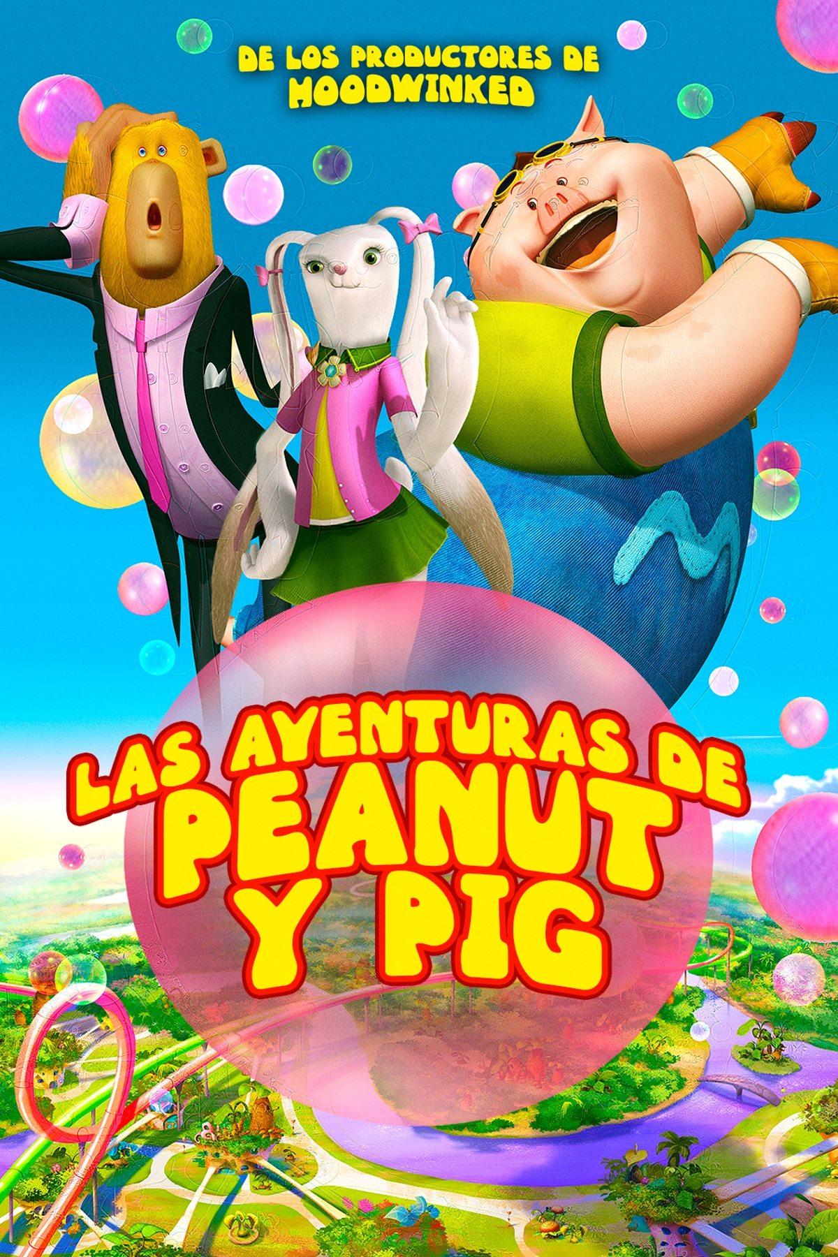 Poster Las Aventuras de Peanut y Pig