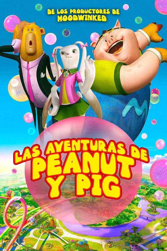 Poster Las Aventuras de Peanut y Pig