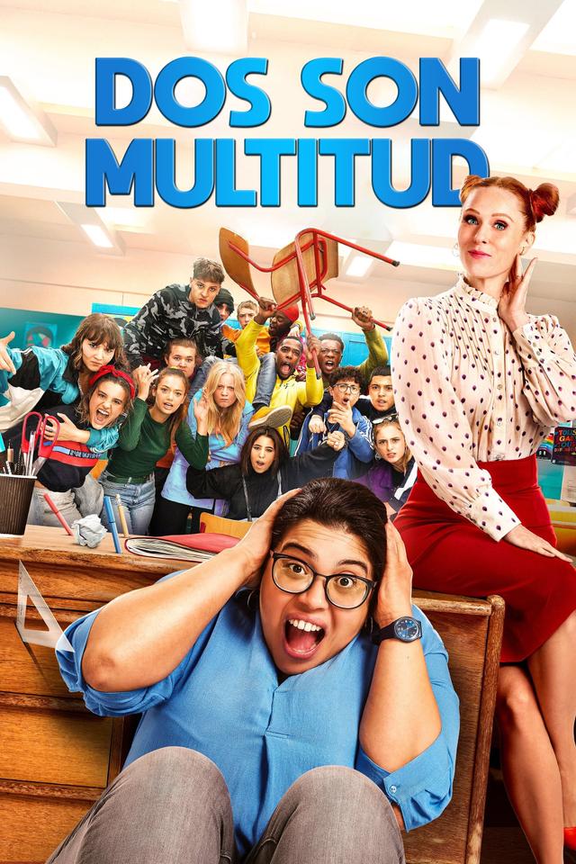 Poster Dos son multitud
