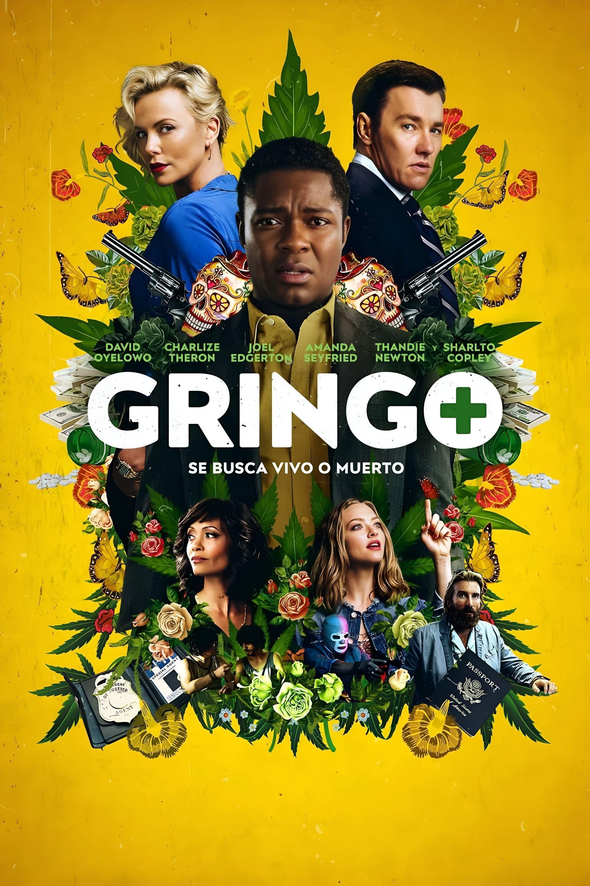 Poster Gringo: Se busca vivo o muerto