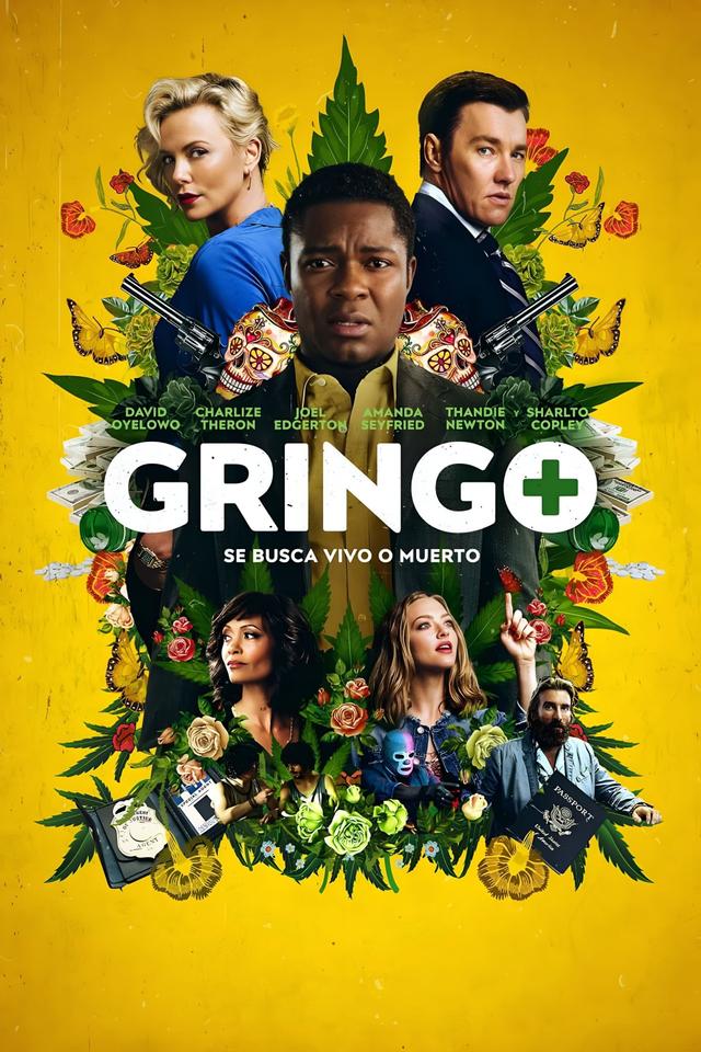 Poster Gringo: Se busca vivo o muerto