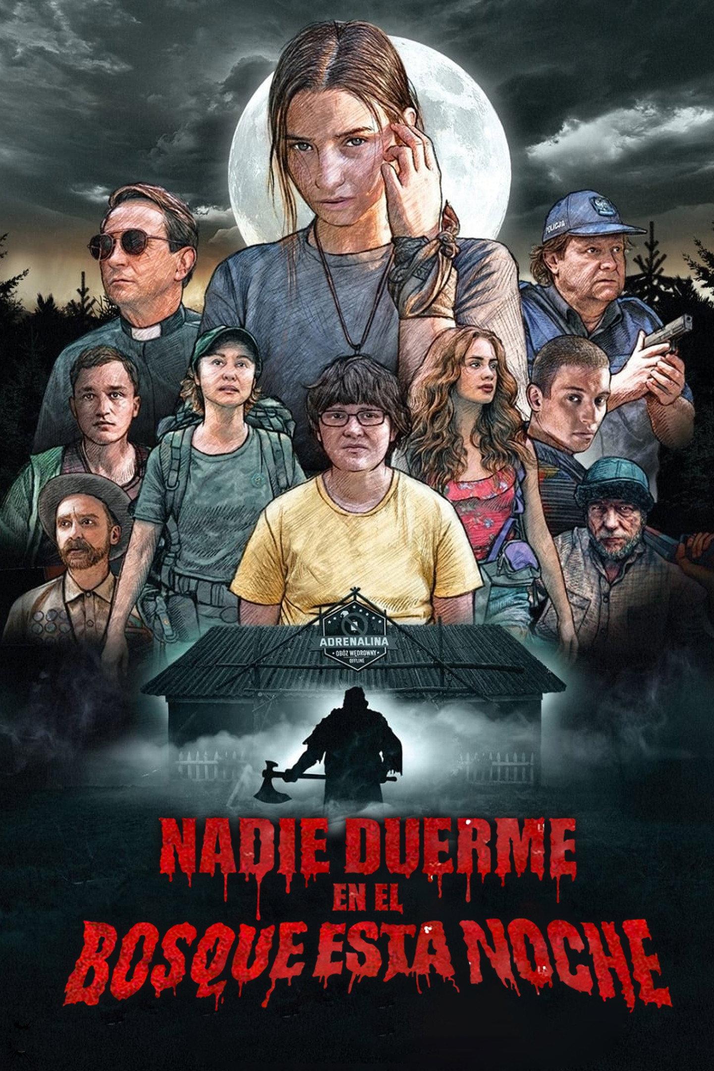 Poster Nadie duerme en el bosque esta noche