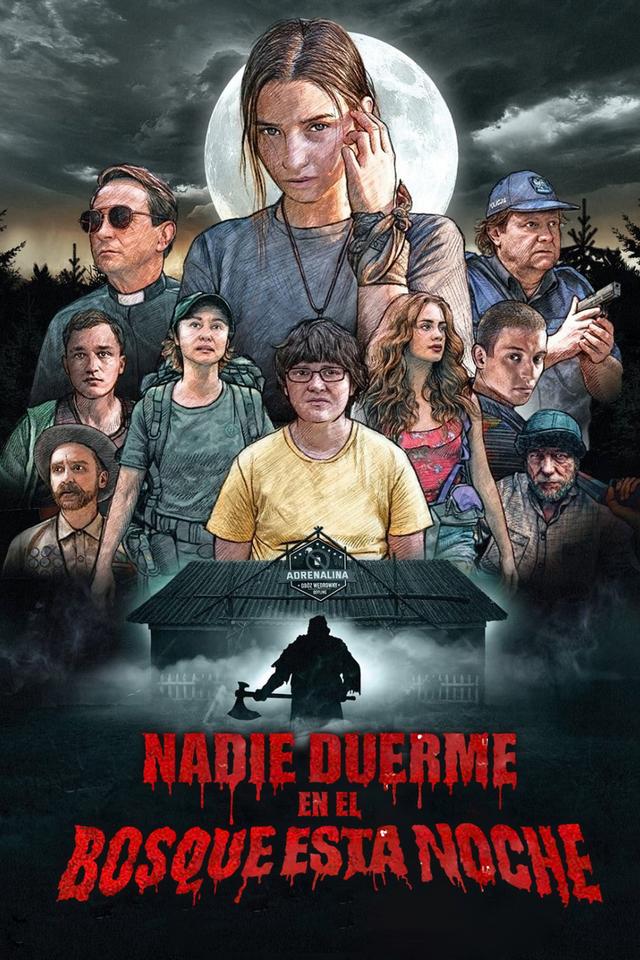 Poster Nadie duerme en el bosque esta noche