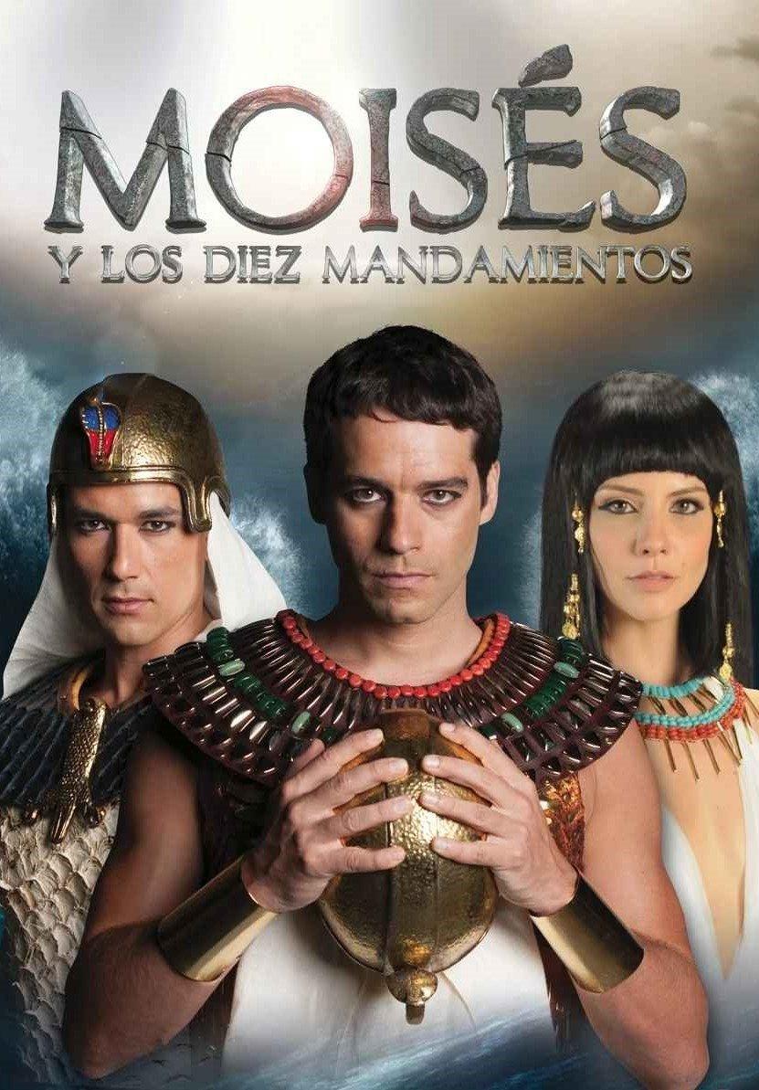 Poster Moisés y los diez mandamientos