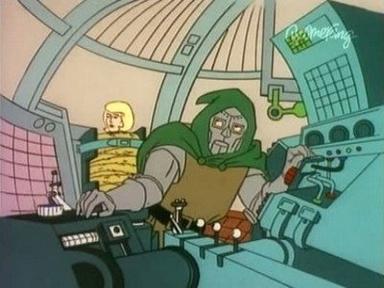 Poster episodio Los 4 Fantasticos 1x9