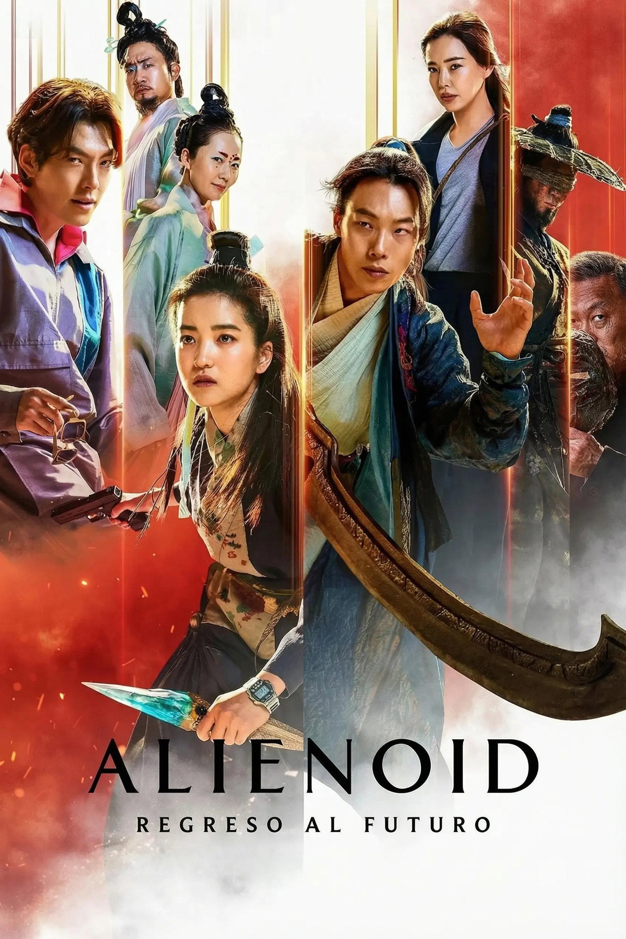 Poster Alienoid: El regreso hacia al futuro