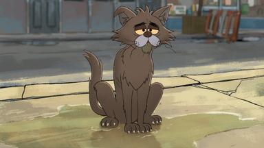 Poster episodio Gatos callejeros, de Ricky Gervais 1x1