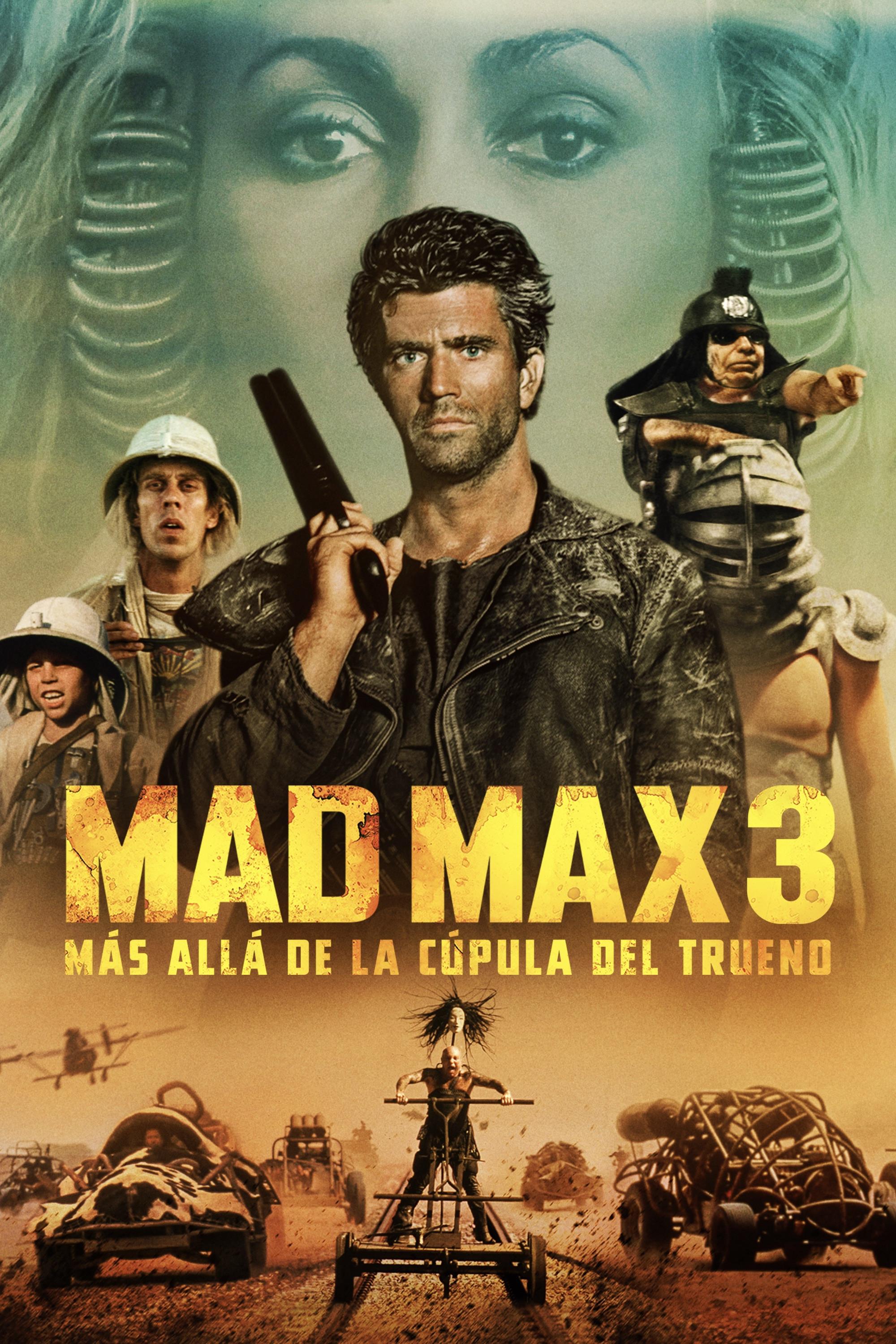 Poster Mad Max 3: Más Allá de la Cúpula del Trueno