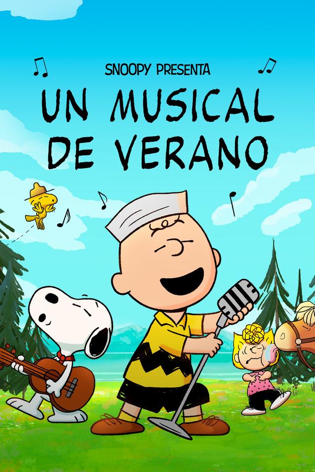 Poster Snoopy presenta: Un musical de verano
