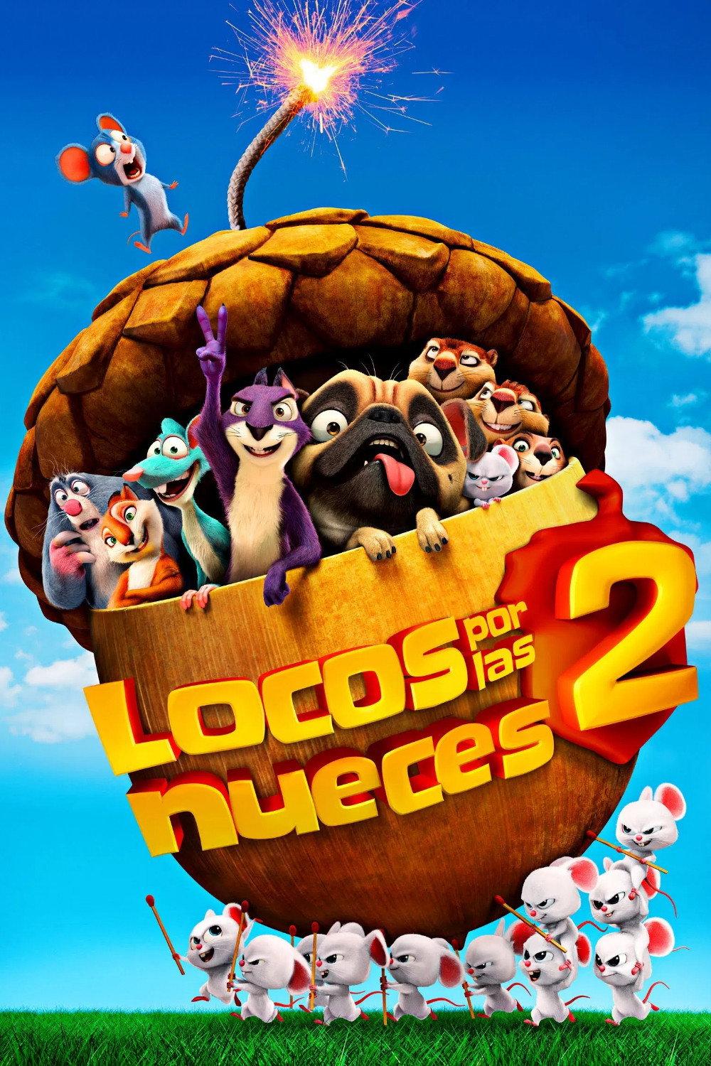 Poster Locos por las nueces 2