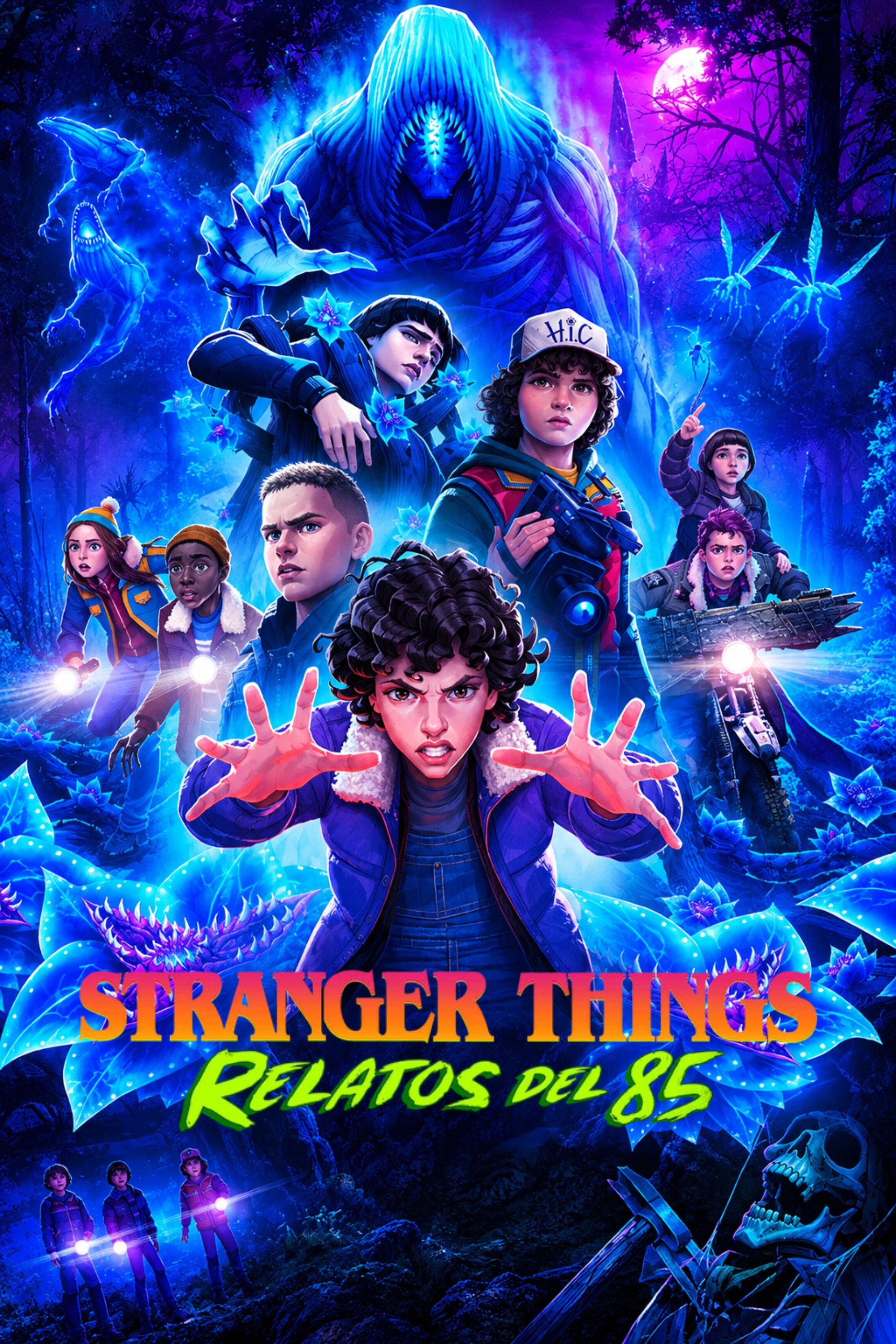Poster Stranger Things: Relatos del 85