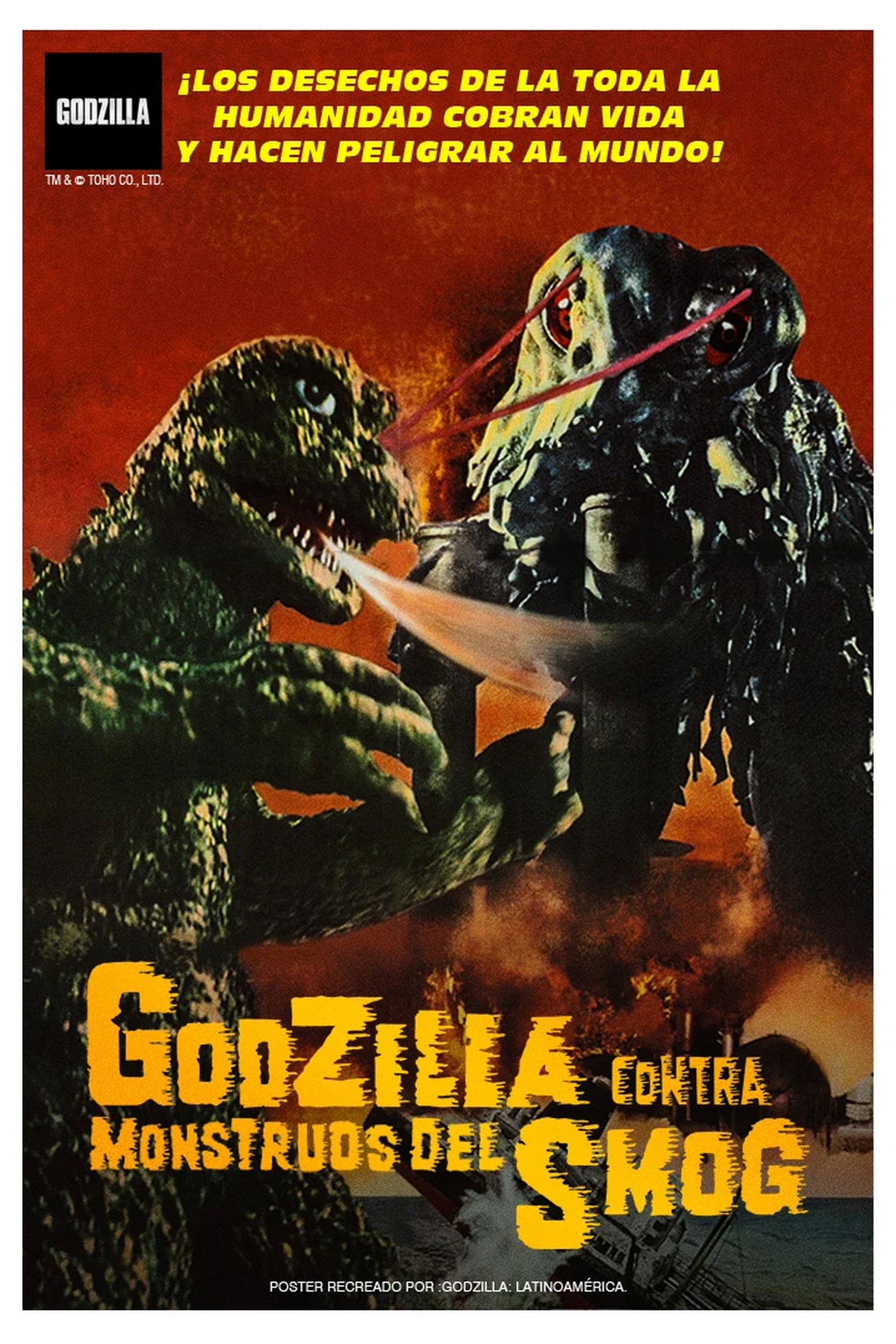 Poster Godzilla vs, El Monstruo Del Smog