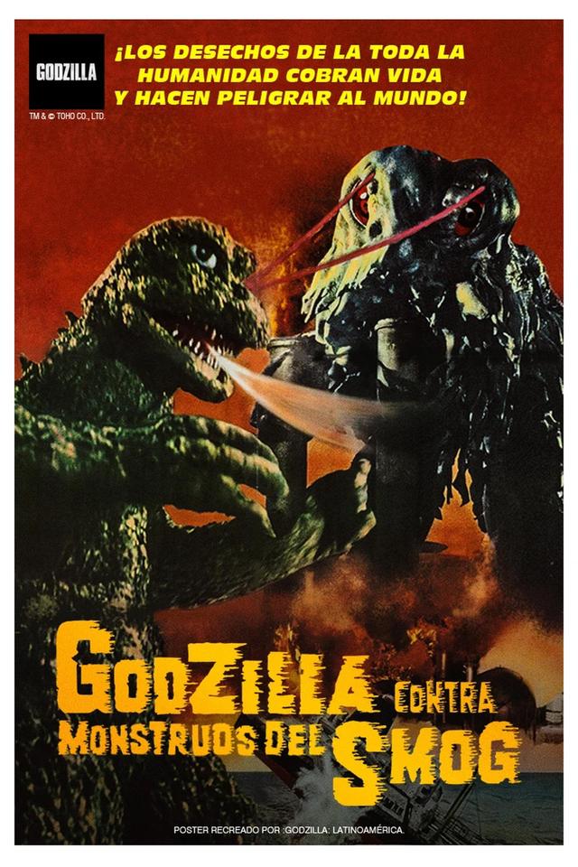 Poster Godzilla vs, El Monstruo Del Smog