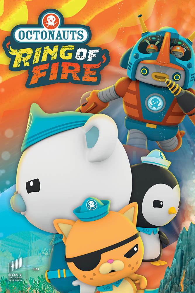 Poster Los Octonautas y el cinturón de fuego