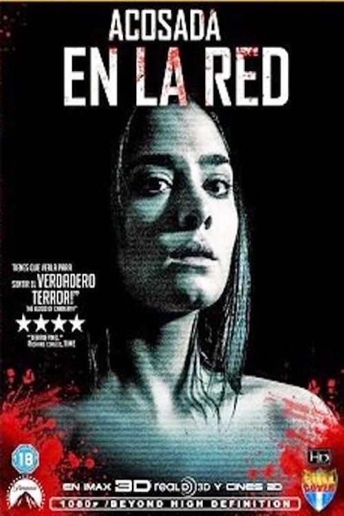 Poster Acosada en la red