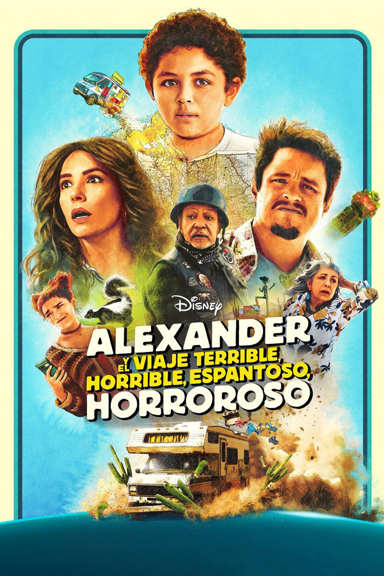 Poster Alexander y un viaje terrible, horrible, malo... ¡Muy malo!