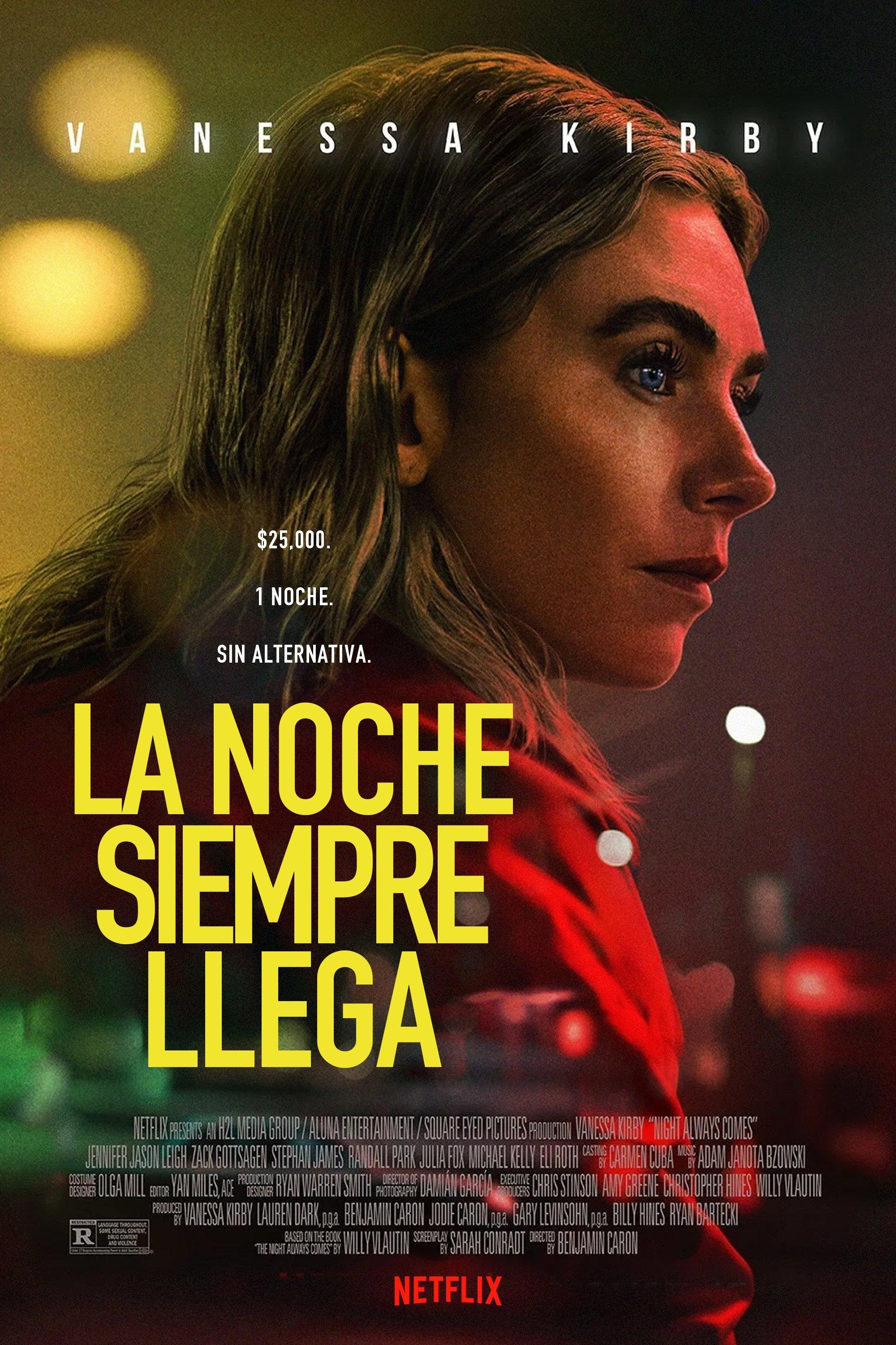 Poster La noche siempre llega