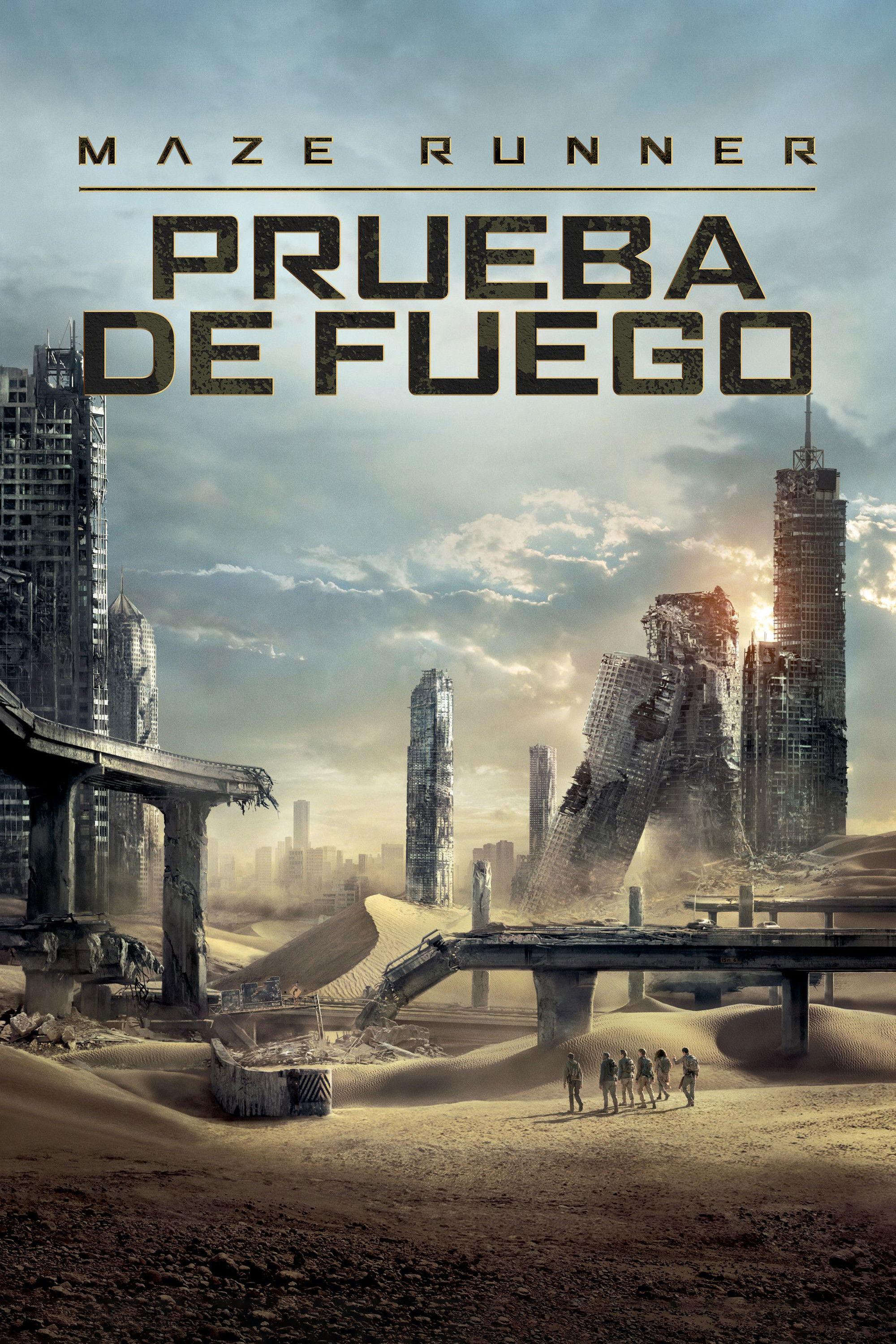 Poster Maze Runner: Prueba de fuego