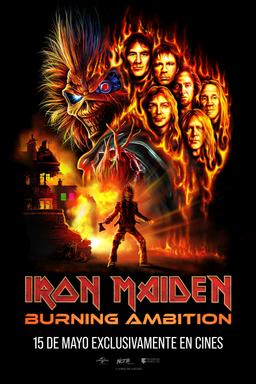 Poster Iron Maiden: Burning Ambition