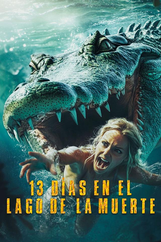 Poster 13 dias en el lago de la muerte