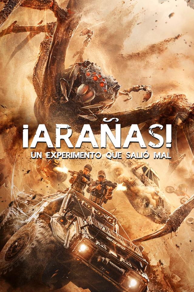 Poster Arañas! Un Experimento Que Salio Mal