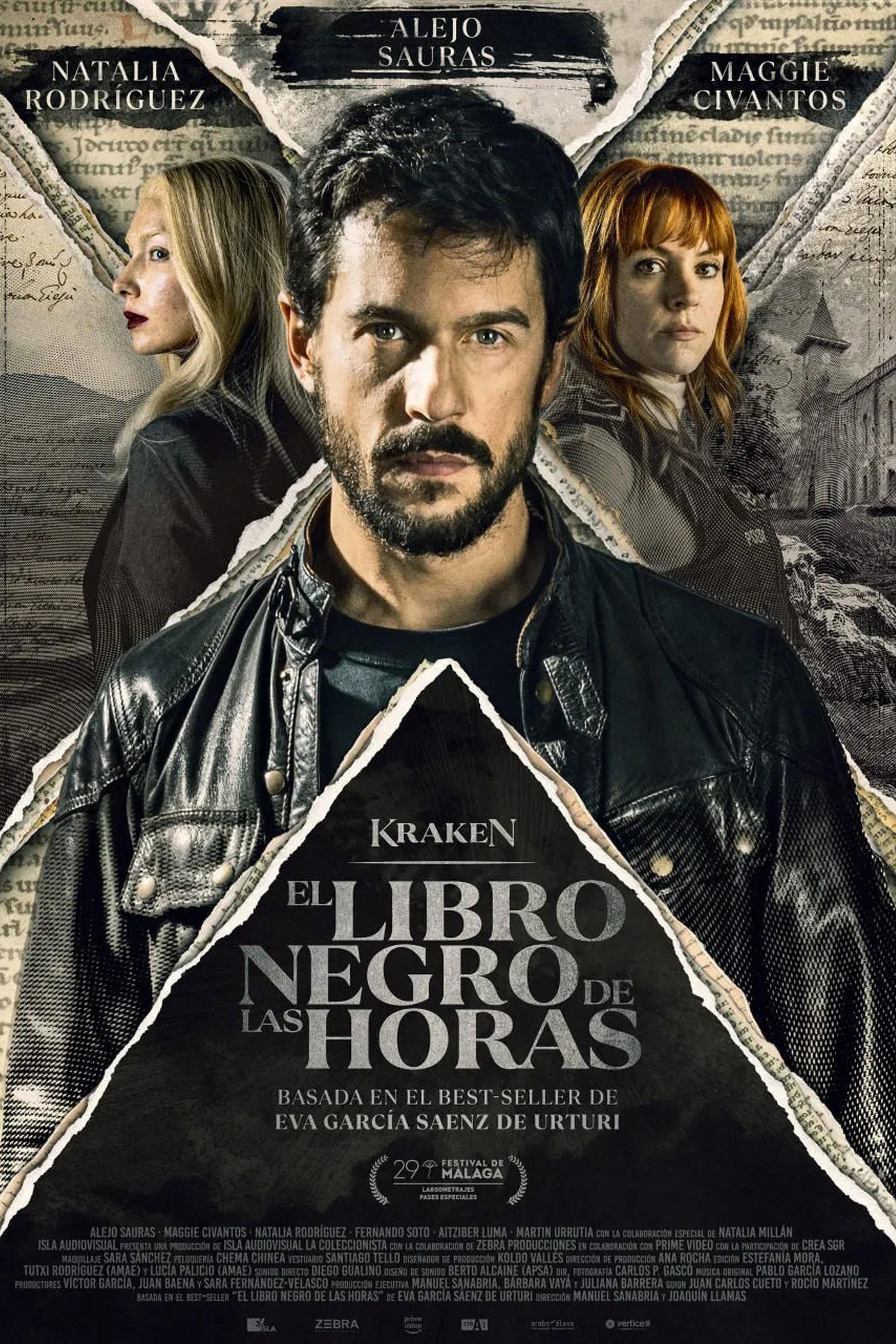 Poster Kraken. El libro negro de las horas