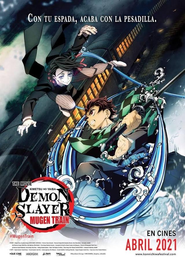 Poster Demon Slayer: Mugen Train La película