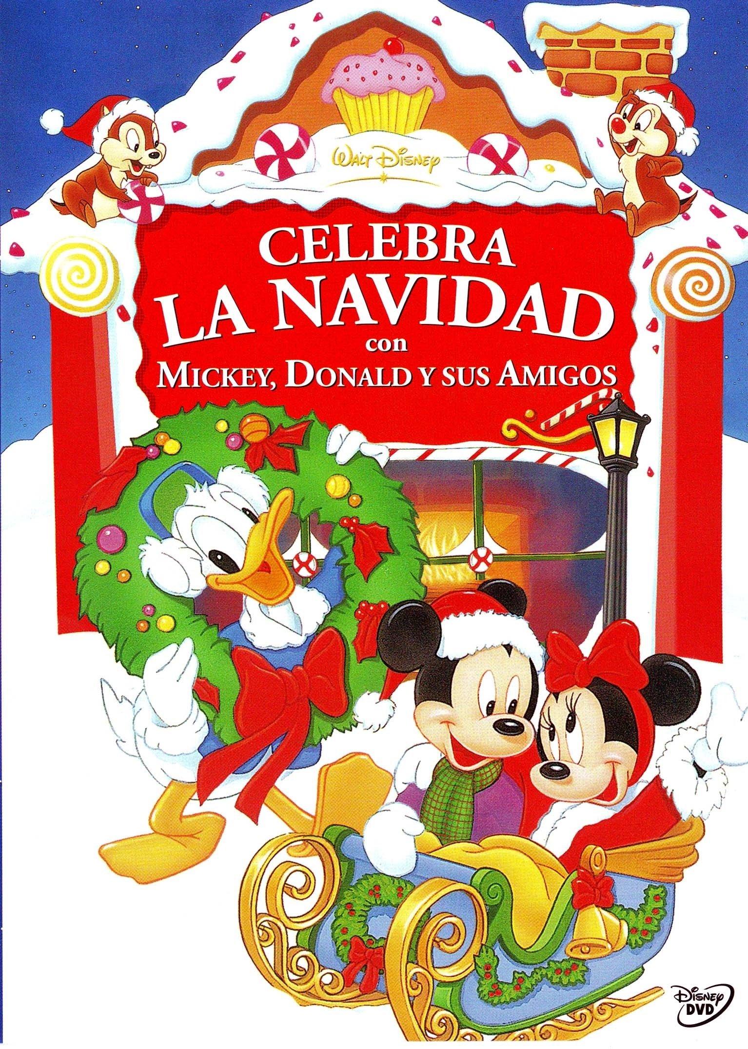 Poster Celebra la Navidad con Mickey, Donald y sus amigos