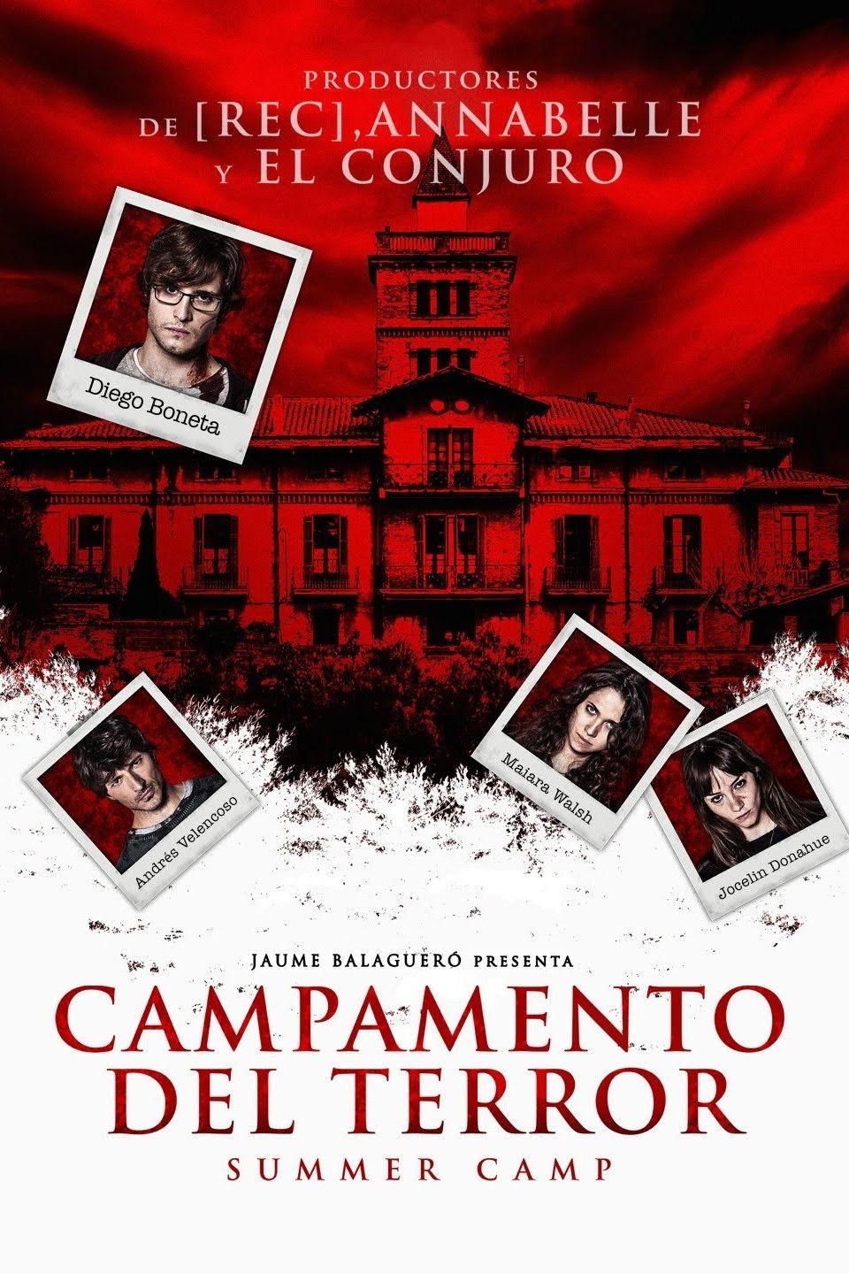 Poster El campamento del terror