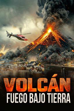 Poster Volcán: Fuego bajo tierra