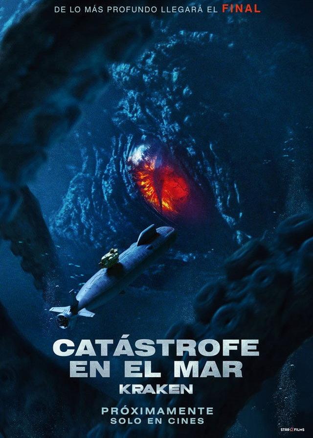 Poster KRAKEN: Catástrofe en el Mar