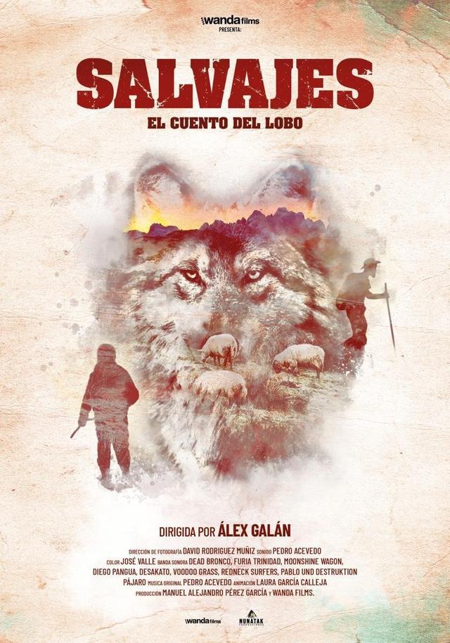 Poster Salvajes, El Cuento Del Lobo