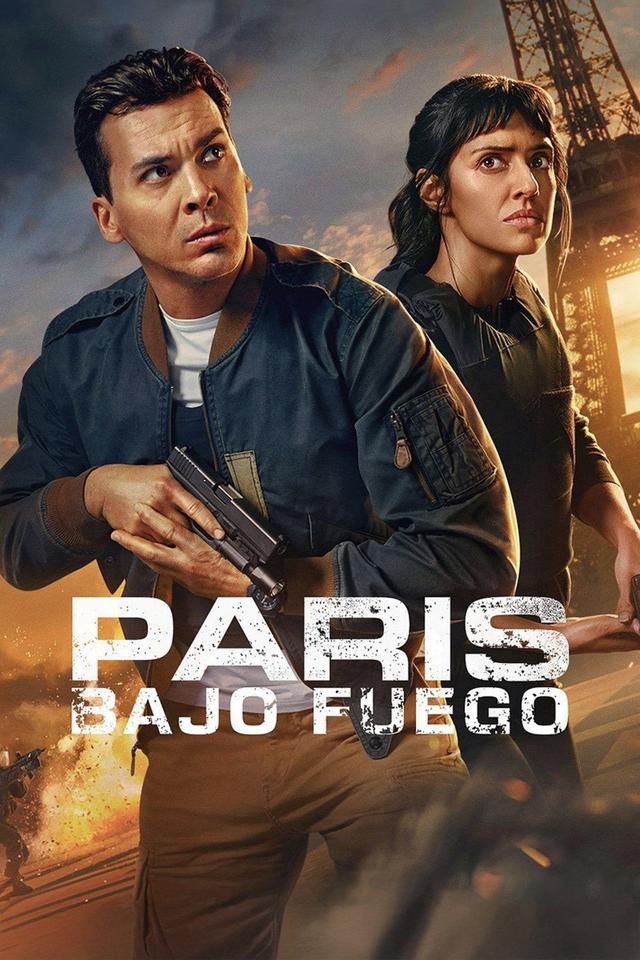 Poster París bajo fuego