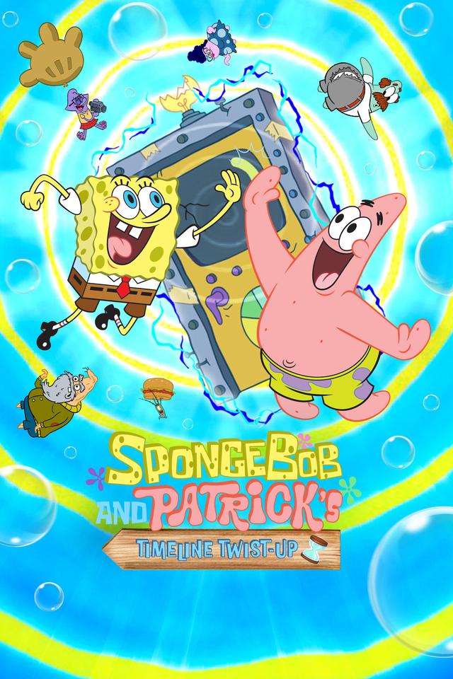 Poster SpongeBob and Patrick's Timeline Twist-Up