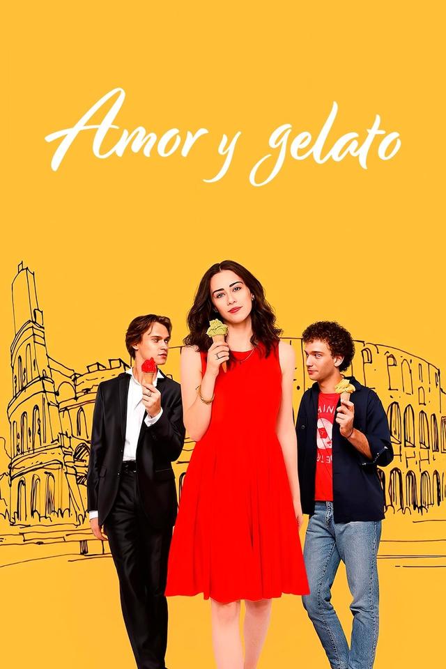 Poster Amor y gelato