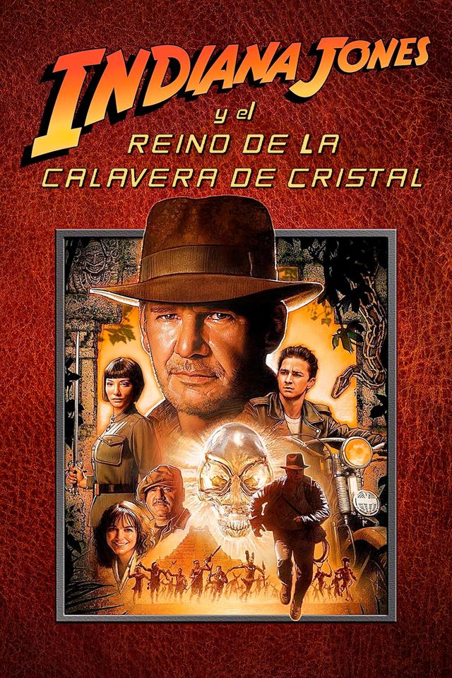 Poster Indiana Jones 4: El Reino de la Calavera de Cristal